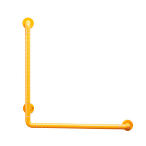 Barres d'appui en forme de L en acier inoxydable, capacité de charge 500 kg, antidérapantes, pour la sécurité dans la salle de bain, pour personnes handicapées, support pour toilettes - Product Image 5