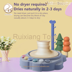 STEM Cognition DIY Malerei Kinder Spielzeug herstellungs maschine 3D pädagogische Ton keramik maschine für 2-4 5-7 Jahre altes Kunststoff material - Product Image 5