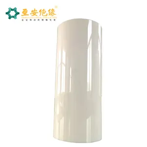 Película eléctrica flexible de mylar pet, película de aislamiento de motor de color blanco lechoso, tamaño personalizado, 6021 de poliéster, Clase E