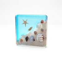 Promotion cadeau mer animal vie résine artisanat sable plage crabe spécimen paysage bureau coquilles décoration