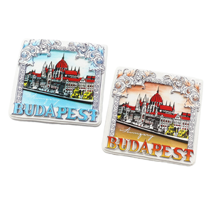 מפעל פרסום מותאם אישית 3d polyresin איטליה מגנט מקרר עיר מגנטים למקרר למקרר המזכרות תיירים - Product Image 5