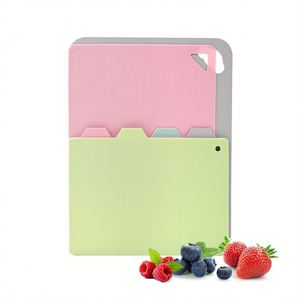 Cocina aplicable portátil ligero colgante antideslizante impermeable resistente al desgaste Pp tablas de cortar - Product Image 1