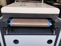 Machine de revêtement automatique compacte de petit format avec sécheur UV et lampe IR Machines de revêtement UV