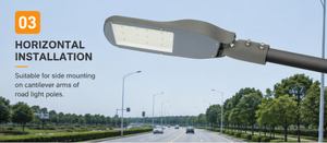 ไฟถนน <span class=keywords><strong>LED</strong></span> อัจฉริยะ 50W 100W <span class=keywords><strong>150W</strong></span> IP66 ปรับความสว่างได้ IoT LoRa Zigbee ควบคุมผ่านระบบ IoT สำหรับภายนอกอาคาร รับประกัน 5 ปี - Product Image 3