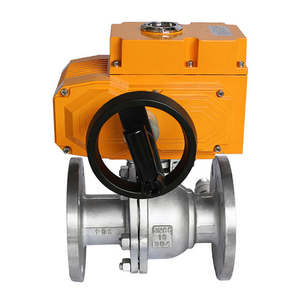 Válvula de bola eléctrica motorizada COVNA de acero inoxidable 304 de dos vías con sobremando a la controlación manual para sistema de riego por goteo con ventana de 90 días - Product Image 3