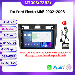 Mekede MS 8-Core 8 + 128GB IPS écran lecteur DVD de voiture vidéo affichage monté sur <span class=keywords><strong>v</strong></span>éhicule pour <span class=keywords><strong>Ford</strong></span> <span class=keywords><strong>Fiesta</strong></span> Mk5 2002 2008 AB - Product Image 5