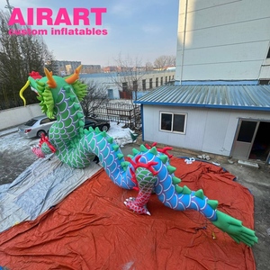 Dragón Chino Inflable <span class=keywords><strong>Gigante</strong></span> y Colorido para Decoración de Festivales y Desfiles - Product Image 3