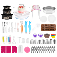 Küche Bestseller 73 in 1 Back zubehör Kuchen Dekorieren Kits Zubehör