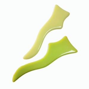 Custom Color Resin Body Gua Sha Tool S-Curve Scraping Board for Reducing Muscle Tension and Improving Circulation - Product Image 6