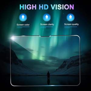 ฟิล์มกันรอยกระจกนิรภัยใส HD รุ่นใหม่ปี 2025 สำหรับ iPad Pro 11 12.9 นิ้ว ปี 2024 - Product Image 4