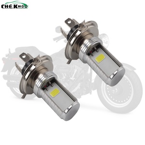 Motosiklet kafa lambası ampulleri BA20D H4 LED Hi <span class=keywords><strong>Lo</strong></span> ışın Moto LED far motosiklet LED lambalar dönüşüm kiti ampuller 1200LM 6000K - Product Image 3
