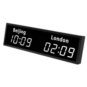 CHEETIE CP34 12 or 24 hour Display Low Energy Consumption Led Time Zone Clock World With Best Services