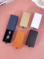 Boîte d'emballage pour lunettes avec logo personnalisé, type tiroir, pour parfums, cosmétiques, boîte de rangement en papier, boîte cadeau d'accompagnement pour l'aromathérapie