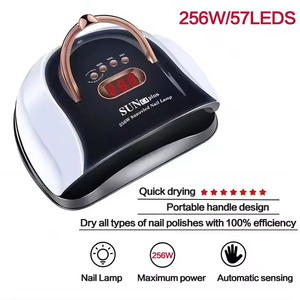 Sèche-ongles portable Huyo, lampe UV LED 256W, matériau ABS professionnel pour vernis gel, séchage rapide, utilisation en salon et à domicile - Product Image 3