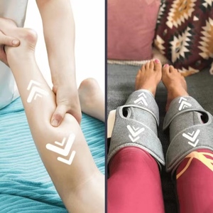 Bota eléctrica de recuperación de aire con calor y venas varicosas fisioterapia para circulación relajación del pie producto para aliviar el dolor - Product Image 3