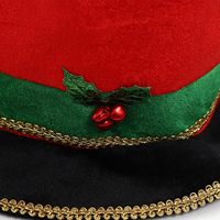 Sombrero de Copa Festivo con Decoraciones Extraíbles, Gorro de Playa 100% Plástico, para Invierno y Múltiples Ocasiones