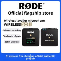Micrófono Inalámbrico con Clip de Dirección Completa para Cámara, Solapa y Transmisión en Vivo Móvil, Compatible con Wireless Go II