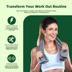 OEM ODM Gummies à la créatine <span class=keywords><strong>monohydrate</strong></span> sans sucre, complément alimentaire pour <span class=keywords><strong>l</strong></span>'entraînement et le soulagement musculaire, stimulant énergétique, gummies à la créatine pour adultes - Product Image 2