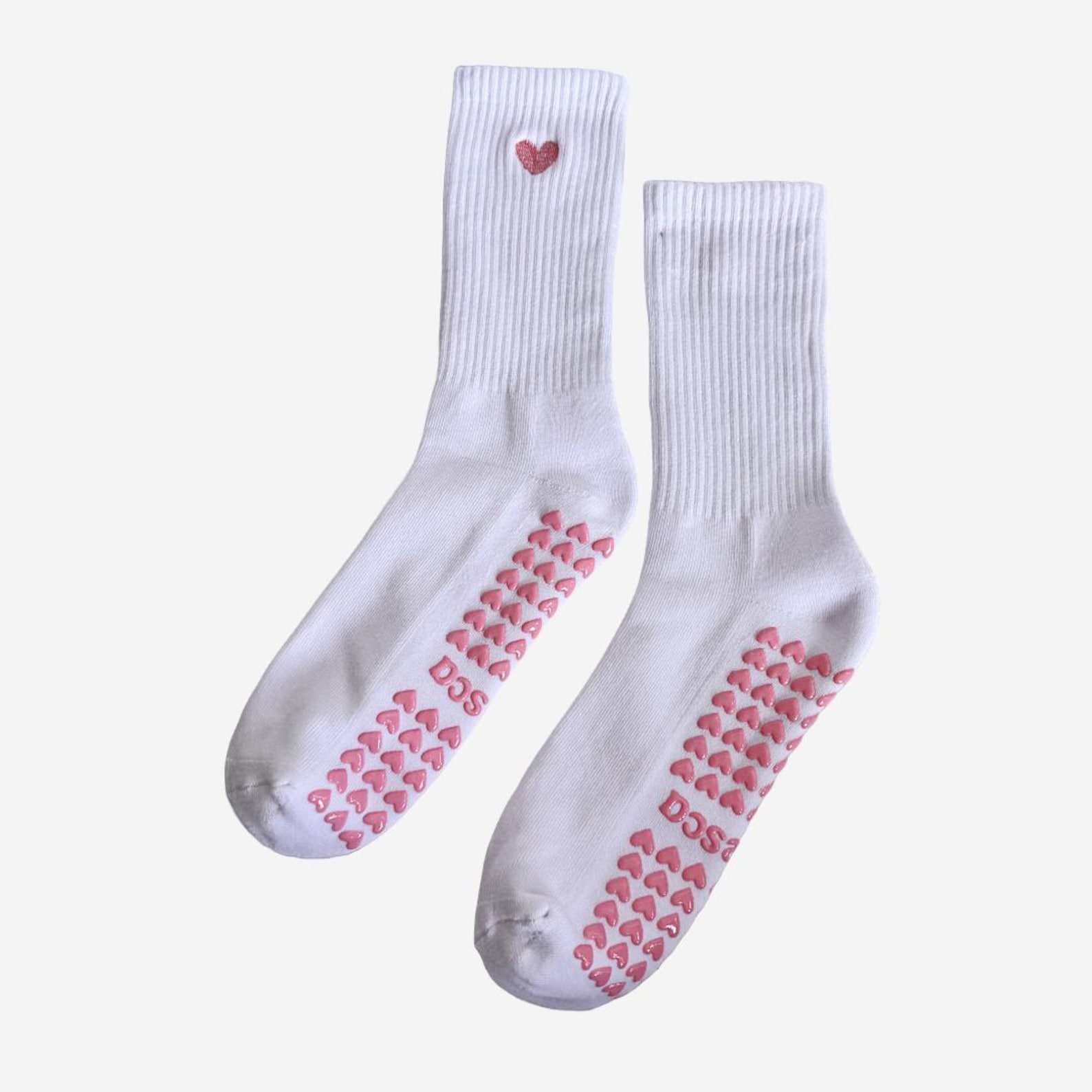 Customizable Crew Cuff Yoga Sports Socks Non-Slip Fitness Dance Pilates Socks