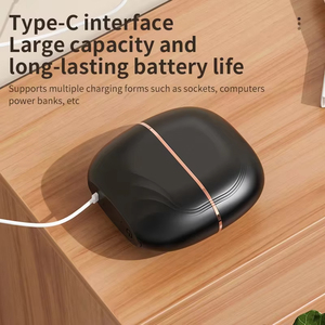 <b>Small</b> Electric Heated <b>Hair</b> Straightening Brush Portable Cordless Mini <b>Hair</b> <b>Straightener</b> Comb - Product Image 5