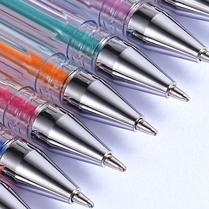 Stylos gel en plastique imprimés UV multi-effets 1,0 mm, 12 à 48 couleurs vibrantes |   Pour le bureau, l'école, la peinture, le journalisation et les amateurs de loisirs créatifs - Product Image 4