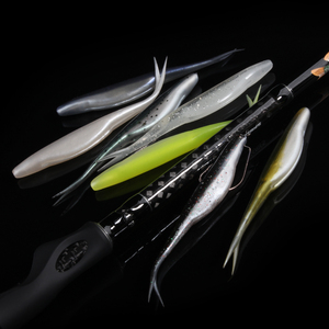 Señuelo de Pesca Spinpoler, Jerkbait de Cola Dividida, Minnow Suave, Jerkbait de Lanzamiento, Shad de Plástico, Swimbait para Lubina, Trucha y Pesca en Agua Salada - Product Image 3