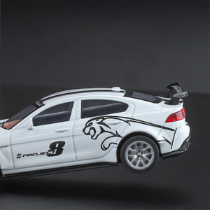 Modellino Auto Sportiva in <span class=keywords><strong>Scala</strong></span> <span class=keywords><strong>1</strong></span>:<span class=keywords><strong>43</strong></span> in Lega Pressofusa, Giocattolo da Corsa con Batteria al Litio, Regalo Promozionale Marca QY - Product Image 5