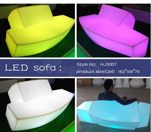 Led <span class=keywords><strong>divani</strong></span> mobili con la luce del led, <span class=keywords><strong>esterno</strong></span> ricaricabile led di <span class=keywords><strong>plastica</strong></span> <span class=keywords><strong>divani</strong></span> - Product Image 2