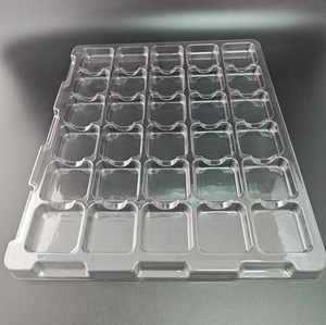 Блистерные лотки для шоколада одноразовые лотки для домашних животных и пластиковые Квадратные Вставки лоток для шоколадных батончиков для закусок лоток для упаковки - Product Image 5