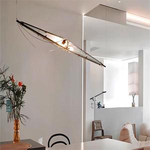 Minimalist Designer Pendant <b>Light</b> for Restaurant <b>Dining</b> Table Bar Counter Office Creative Long Pendant for Shop Showroom New - Product Image 1