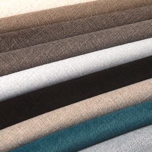 Tissu d'ameublement en polyester floqué <span class=keywords><strong>personnalisé</strong></span>, imperméable, anti-boulochage, pour canapé - Product Image 5