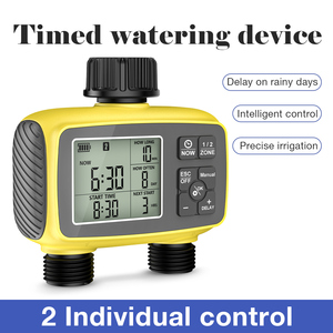 Precio de fábrica, temporizador impermeable, riego, temporizador de riego automático, de 2 canales Control, dispositivo de riego automático - Product Image 5