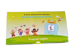 Máquina <span class=keywords><strong>de</strong></span> Tarjetas <span class=keywords><strong>de</strong></span> Memoria Interactiva Portátil en Francés e Inglés con Batería <span class=keywords><strong>de</strong></span> Plástico, Juguetes Educativos para el Aprendizaje <span class=keywords><strong>de</strong></span> los Niños - Product Image 3