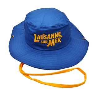 Chapeau de pêcheur à large bord ajustable avec logo de broderie personnalisé pour la pêche à la plage - Product Image 3