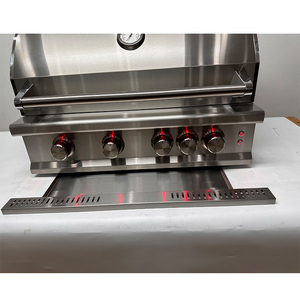 Wholesale Ss304 Outdoor Grill Bbq Kitchen Gas Propane Built Bbq Outside Bar Island <b>Barbecue</b> Grill Island - Product Image 4