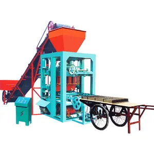 Máquina automática de fabricación de bloques de hormigón, máquina de fabricación de espuma de suelo, manual sólido, en China