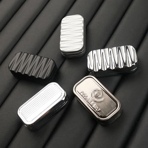 Jouet anti-stress magnétique en métal pour bureau, type 'Push Card <span class=keywords><strong>Poker</strong></span> Fidget Slider', EDC Clicker, pour adultes - Product Image 1