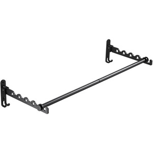 Séchoir à linge pliable en alliage d'aluminium sans perçage, pour balcon, usage domestique et hôtelier, intérieur, dissimulé, à barre unique - Product Image 5