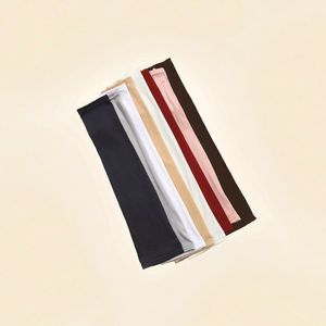 Manicotti da Ciclismo Unisex Personalizzati con Stampa a Trasferimento Termico, in Poliestere Traspirante UV 30g, Protezione Solare Estiva 'Cool Summer Ice' - Product Image 3