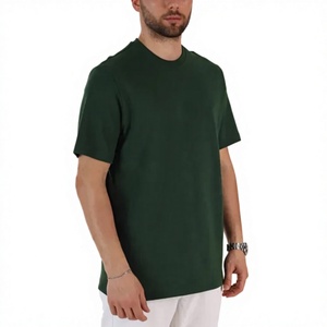 เสื้อยืดออกกำลังกายผู้ชาย แขนสั้น สกรีนโลโก้ด้านหน้า ผ้าฝ้าย 100% 180 กรัม เป็นมิตรต่อสิ่งแวดล้อม มีไซส์พลัสไซส์ให้เลือก - Product Image 1
