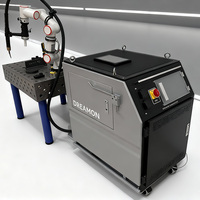 DREAMON Brazo Robótico Industrial Articulado Automático Mini, Capacidad de Carga 3-10 kg, Motor de Alta Precisión, 6 Ejes, Soldadura MIG, 19KW de Potencia, 380V