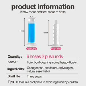 Tampons de nettoyage de cuvette de toilette de Gel frais de bulle de nettoyage pour l'élimination des taches de calcaire - Product Image 5