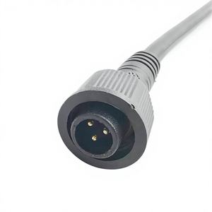 Adaptor Tahan Air Inti Tembaga Shanwei Male Female M12/M14 Kabel Ekstensi Lampu LED Strip Indoor/Outdoor Sepeda Motor Elektronik - Product Image 5