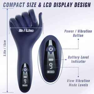 Vendita all'Ingrosso di Giocattoli Sessuali Maschili - <span class=keywords><strong>Peni</strong></span> Vibranti, Dispositivi per Masturbazione Maschile, Dispositivi di Allenamento a Forma di Dito - Product Image 6