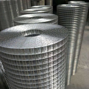 ตาข่ายลวดเชื่อมชุบสังกะสีแบบจุ่มร้อน1/2 "X1/2" 304รองรับรั้วกรงสัตว์ปีก - Product Image 1