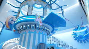 Structure de jeu intérieure personnalisée Blue Sea World, décor corail, espace de détente, zone de <span class=keywords><strong>jeux</strong></span> multifonctionnelle pour centre de divertissement familial - Product Image 3