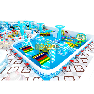Aoleao Custom Ice World Indoor Playground Ball <b>Pool</b> <b>Slide</b> Climbing Trampoline Water Play for Kids Soft Play CE TUV Certified - Product Image 1