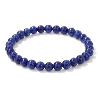 Vente flash : bracelet élastique en perles de pierres naturelles de 6 mm, améthyste, quartz rose, citrine, unisexe