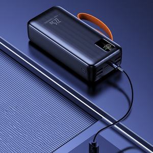 Station d'alimentation haute capacité 4 ports USB Type-C 30000 mAh avec chargeur PD22.5W, charge rapide, écran LED pour utilisation en extérieur - Product Image 4