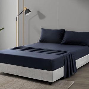 Tùy Chỉnh Polyester Khăn Giường Thiết Lập Thoải Mái 1800 Sợi Nhỏ Sabana Bộ Đồ Giường Thiết Lập Với Gối Đối Với Trang Chủ - Product Image 1